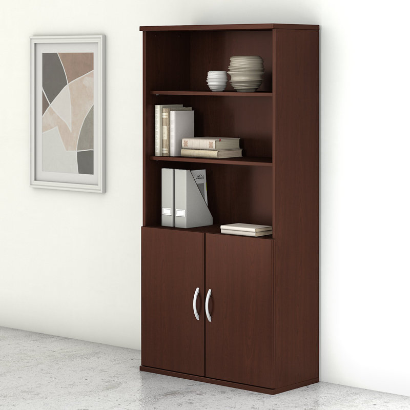 Bush Business Furniture Studio C 5 Shelf Standard Bookcase & Reviews